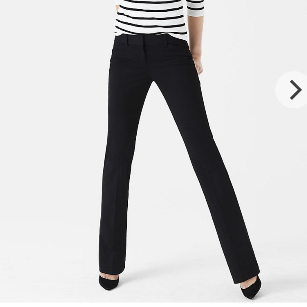 Express Low Rise Barely Boot Editor Pant